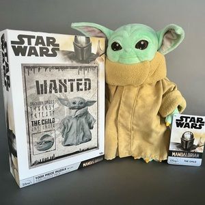 Star Wars The Mandalorian The Child Plush & Puzzle